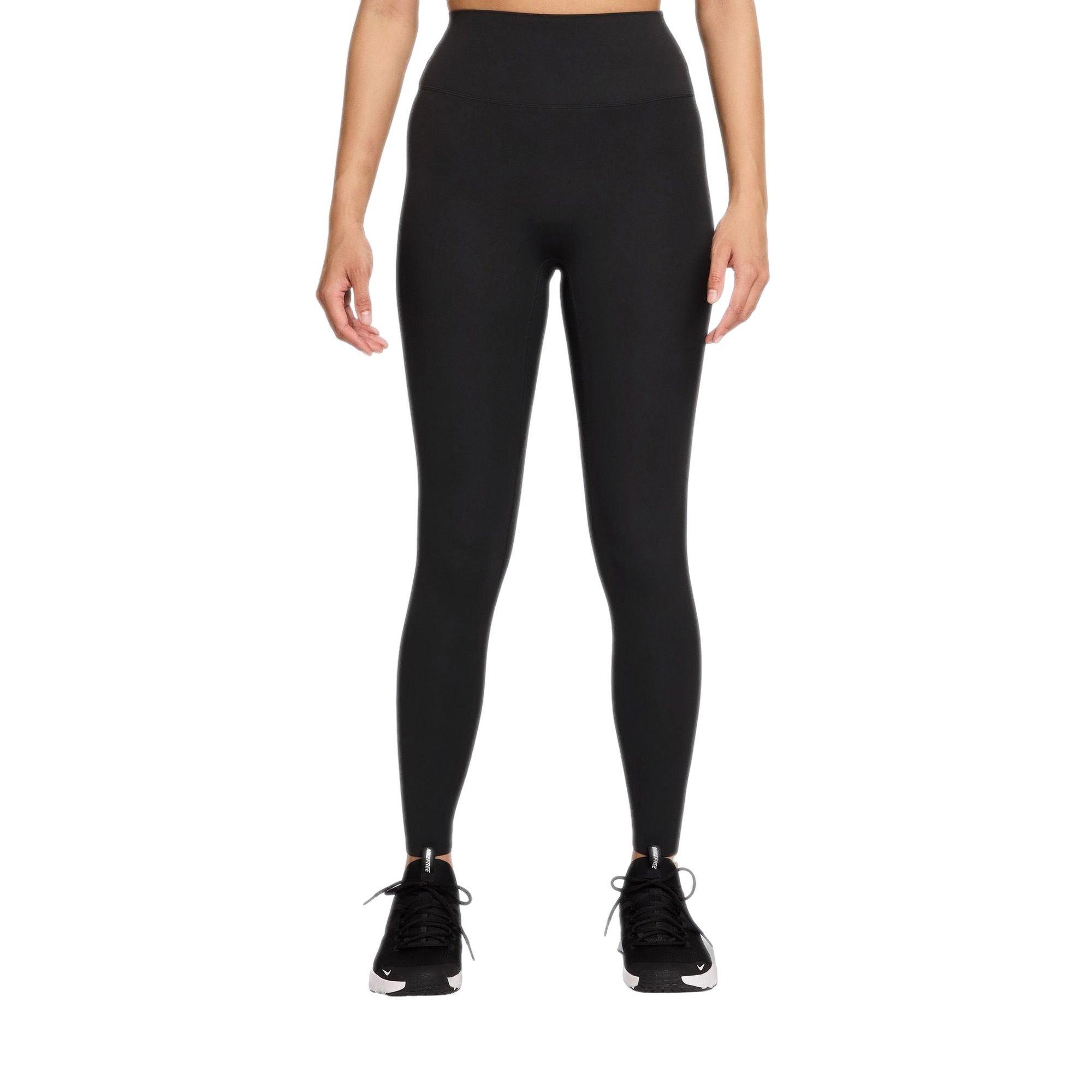Nike Women's Zenvy High-Waisted 7.8 Leggings with No Front Seam - Black - BLACK